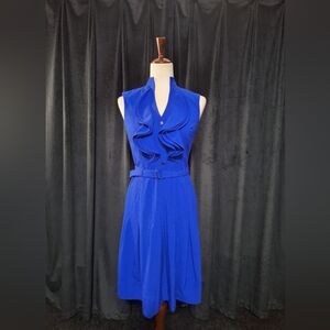 Calvin Klein Royal Blue Midi Dress